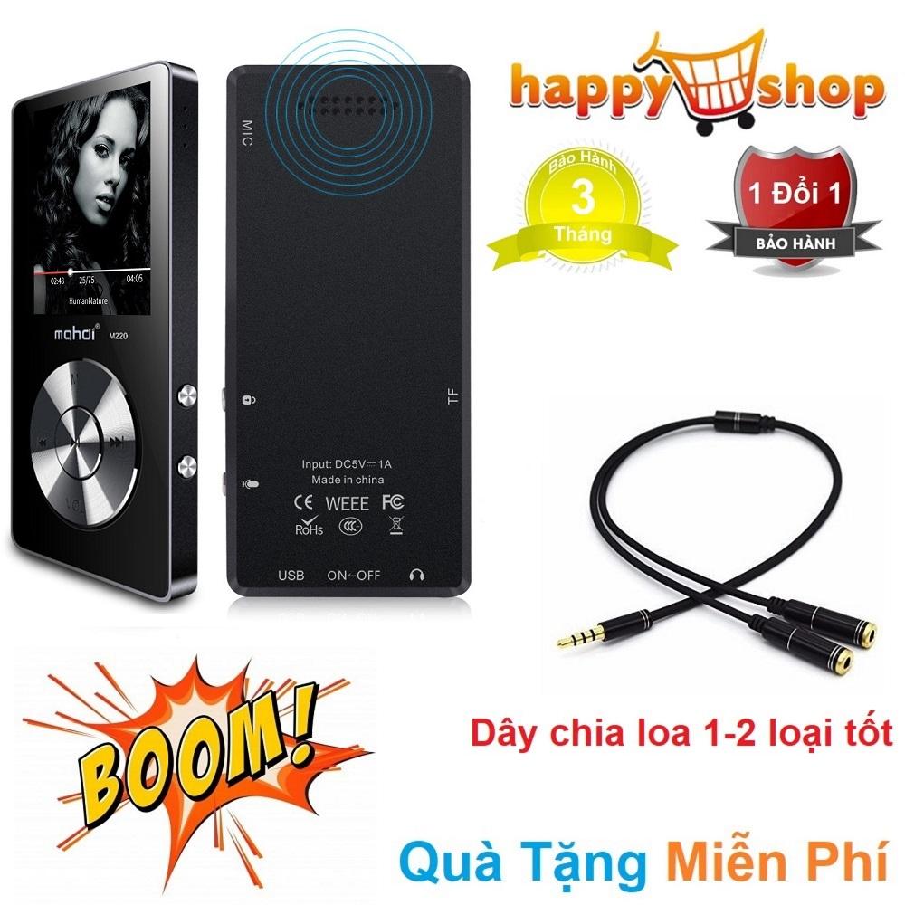 Combo máy nghe nhạc hifi lossless mahdi m350 + dây chia loa 1 ra 2 loại xịn