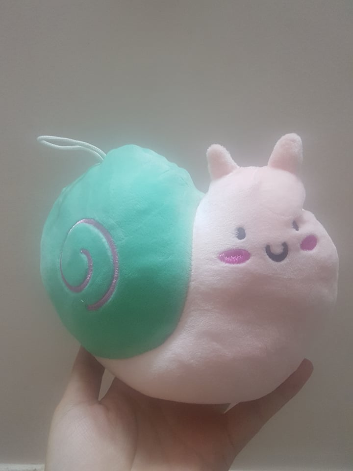 [HCM][Ảnh Thật 100%] Gấu bông Óc Sên Cảm Xúc biểu cảm đáng yêu - gấu bông ốc sên 2 mặt  cảm xúc -gấu bông ốc sên vải mịn bông trắng