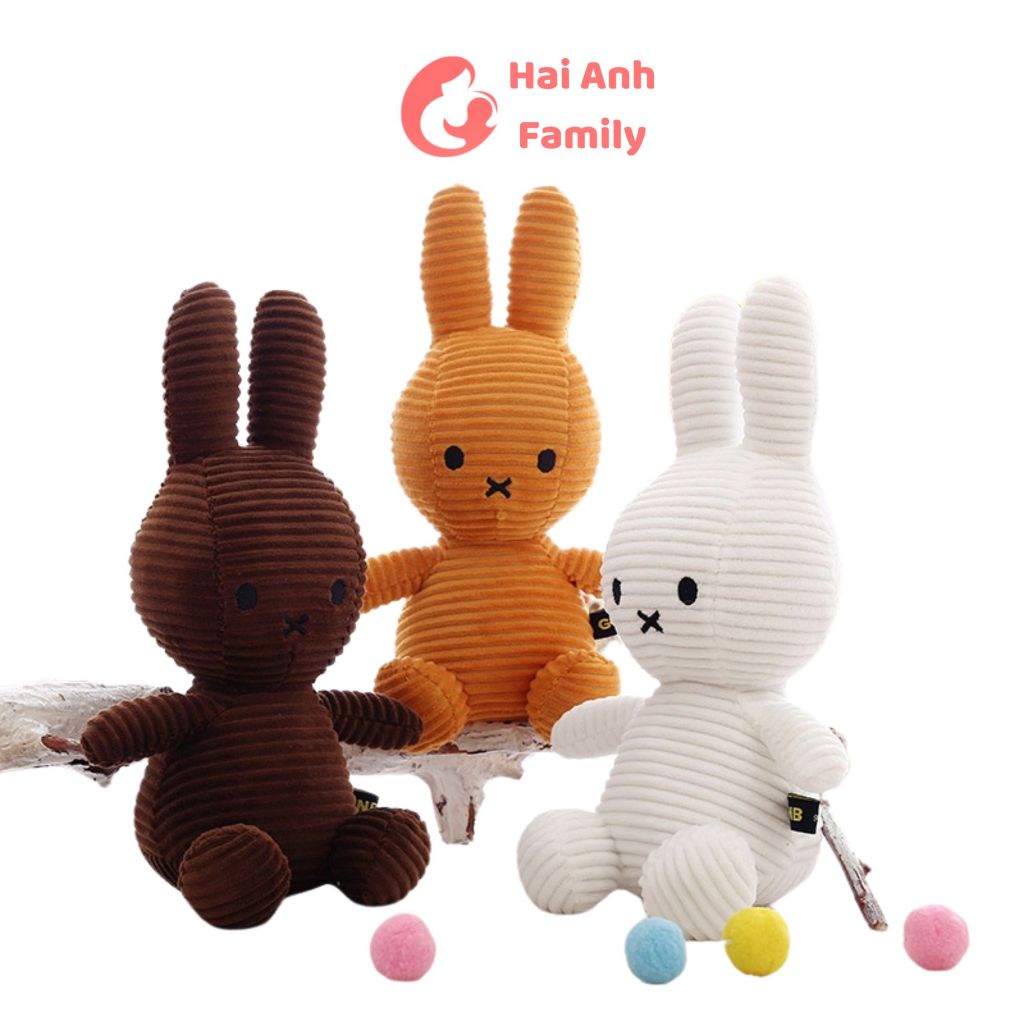 Thỏ bông Miffy cao cấp cho bé yêu size 30Cm