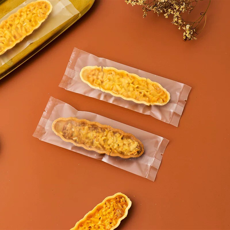 Set 100 túi bánh thuyền/ đựng bánh dài 5.5x15.5cm