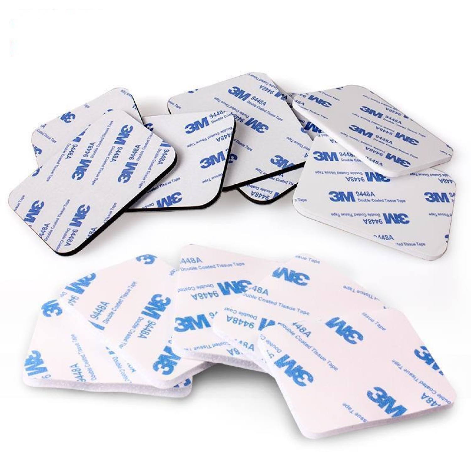 Combo 10 miếng dán hai mặt 3M - Màu Trong suốt dày 2mm
