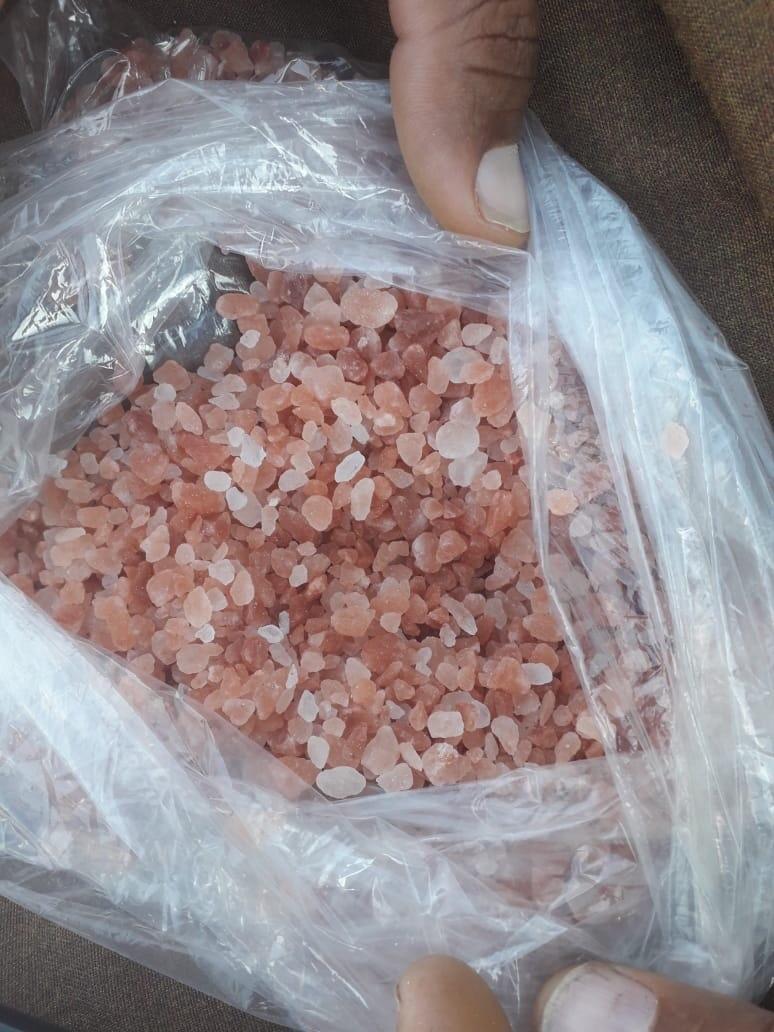 Muối hồng Himalaya nhập khẩu Pakistan nguyên bao 25 kg loại Hạt