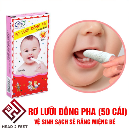 [HCM]COMBO 10 HỘP / 50 CHIẾC GẠC RƠ LƯỠI TRẺ SƠ SINH ĐÔNG PHA - Gạc Rơ Lưỡi - Gạc Tưa Lưỡi - Rơ Lưỡi Trẻ Em - Tongue Swab For Baby - Tongue Swab - Tongue Swab For Thrush