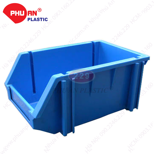 Khay nhựa A6 Nhựa Phú An - KT : 240 x 155 x 125 mm
