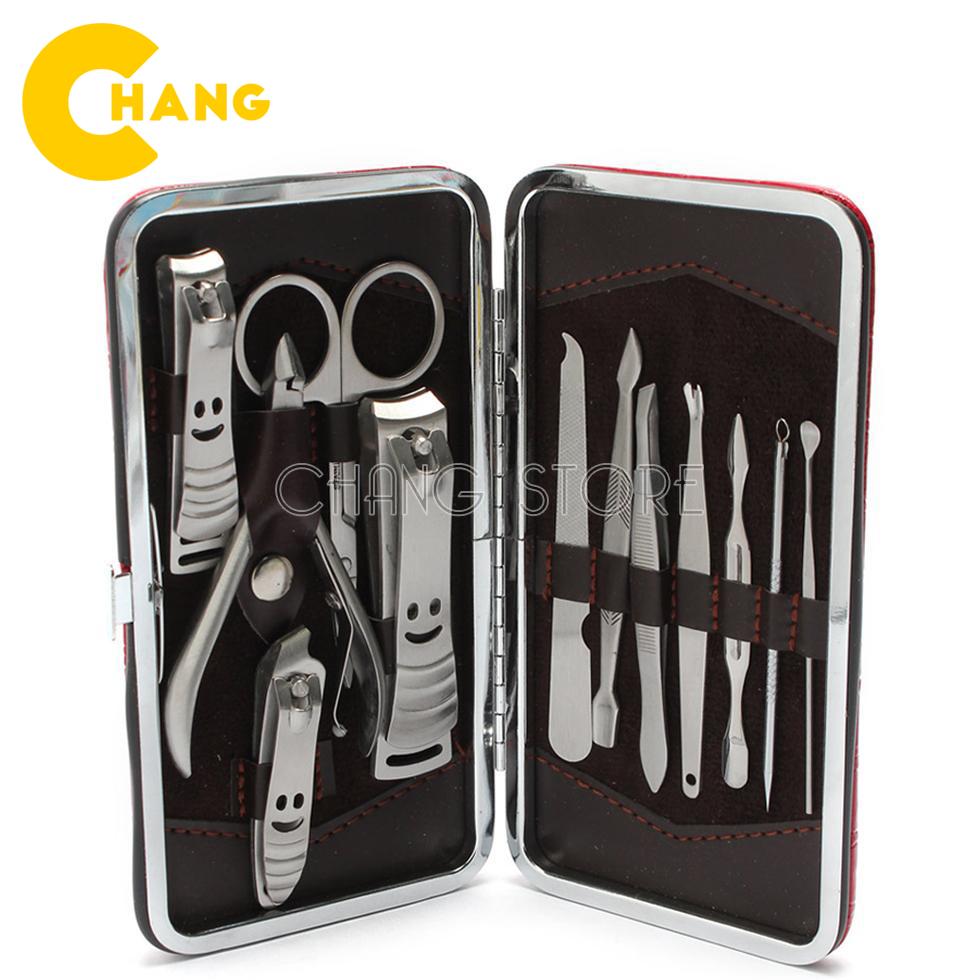 Bộ Kìm Bấm Móng 12 Chi Tiết Xuất Hàn, Tặng Kèm Hộp Đựng Tiện Lợi, Dụng Cụ Làm Nail Chuyên Nghiệp Tại Nhà