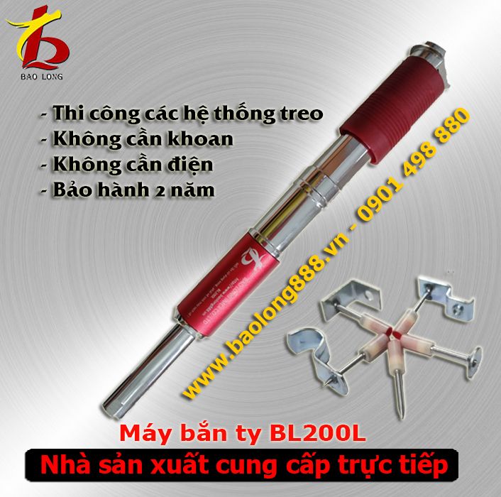 [HCM]Máy bắn ty Bảo Long BL200L phân khúc tầm trung giá cả hợp lý**Liên hệ để được giá tốt**