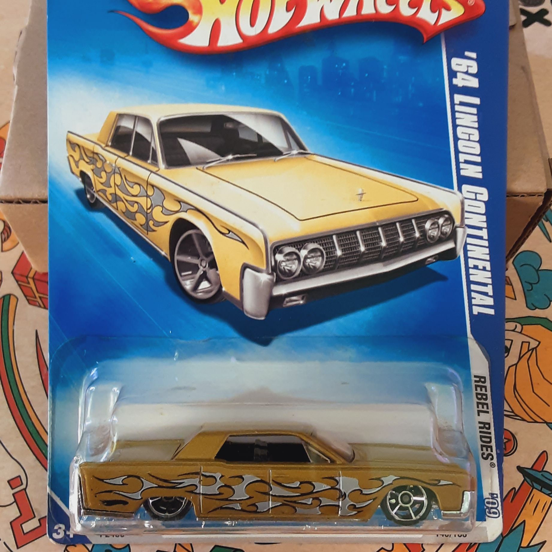 Xe Mô Hình Hot Wheels 64 lincoln continental