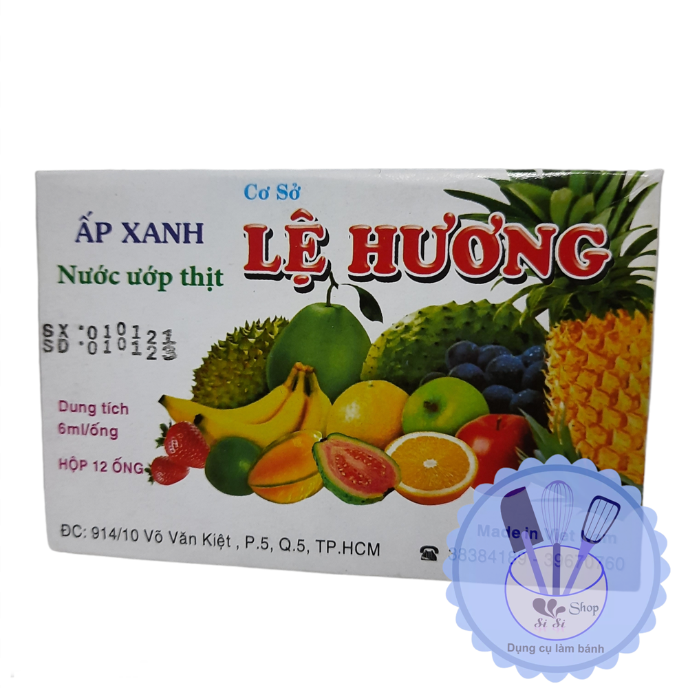 ( Hộp 12 ống )Ấp xanh làm lạp xưởng, jambon