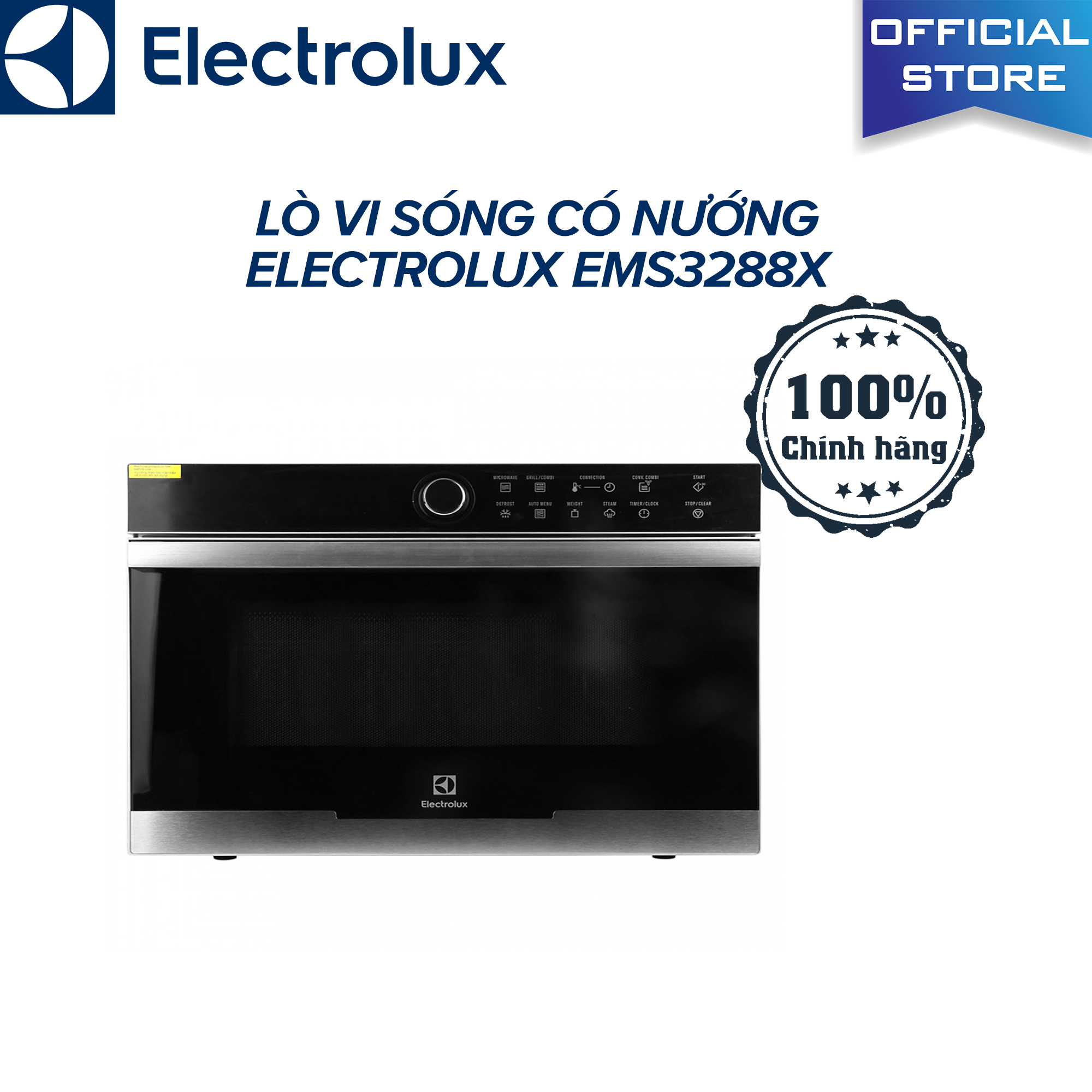 Lò vi sóng có nướng electrolux ems3288x