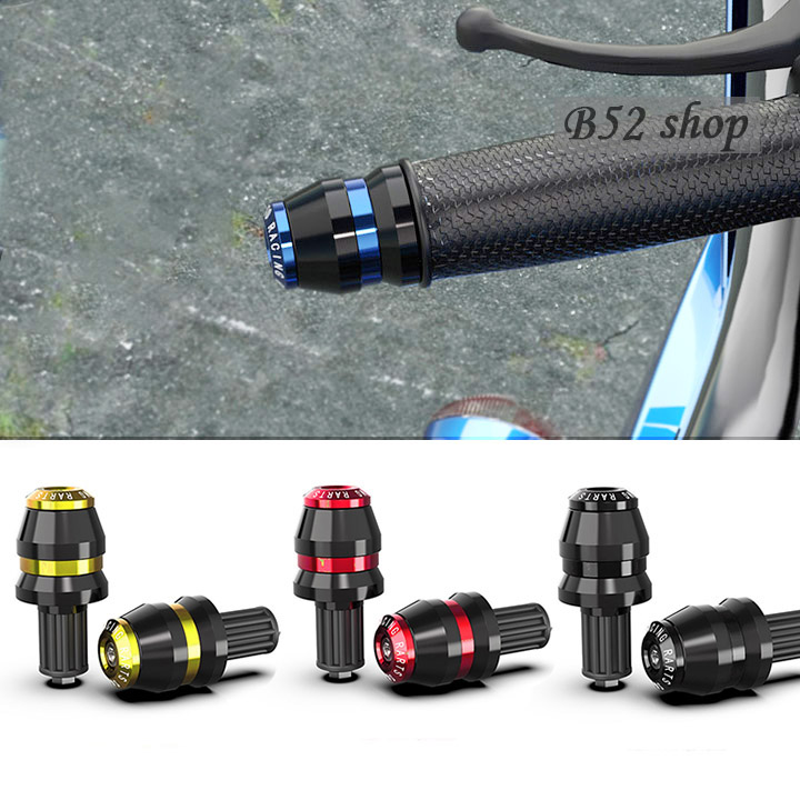 Gù Tay Lái CNC Moto Mẫu 2 Trang Trí Xe Máy [ 1 đôi ]