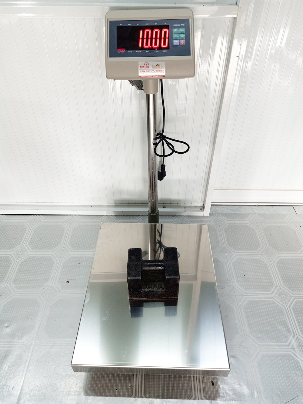 Cân điện tử 300kg yaohua t7e - chuyên cân hóa chất nông sản