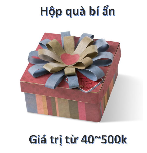 Hộp quà bi ẩn (tri ân khách hàng - bất ngờ lời to) loại 2