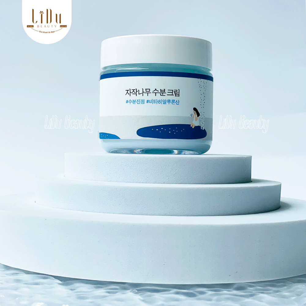Cấp nước và làm dịu da - round lab birch juice moisturizing cream - 80ml