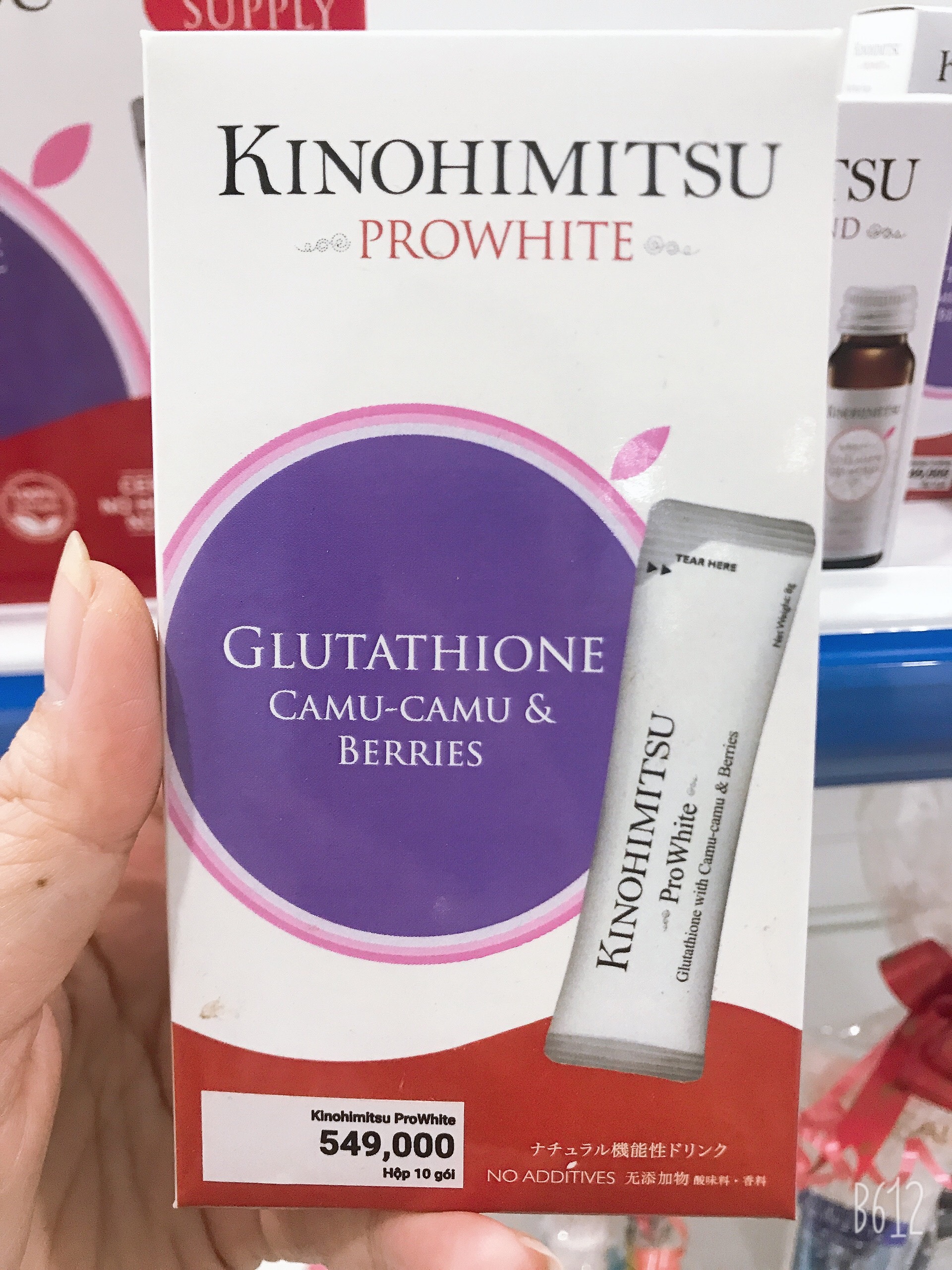 [HCM]Thức Uống Sáng Da Kinohimitsu J’Pan Prowhite 8gx 10 gói