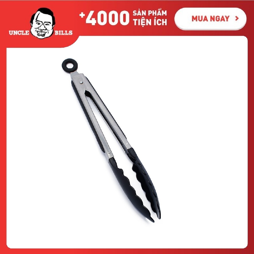 Kẹp gắp có đầu bọc nylon đen Uncle Bills KA0311