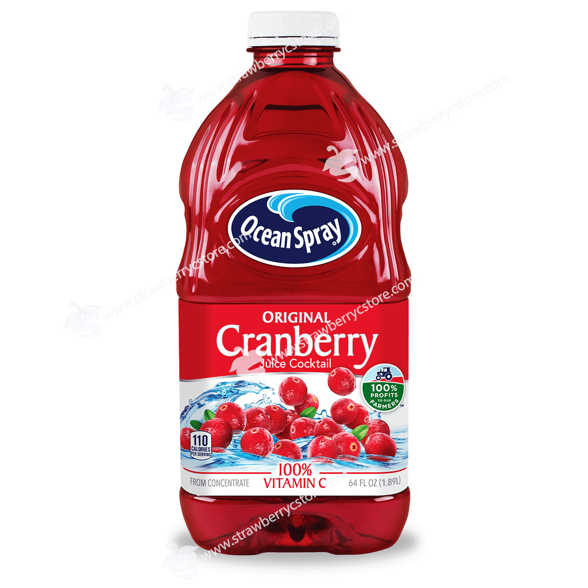Nước Ép Nam Việt Quất Ocean Spray Cranberry Juice Cocktail, Chai 1.89 L (64 Fl. Oz.)