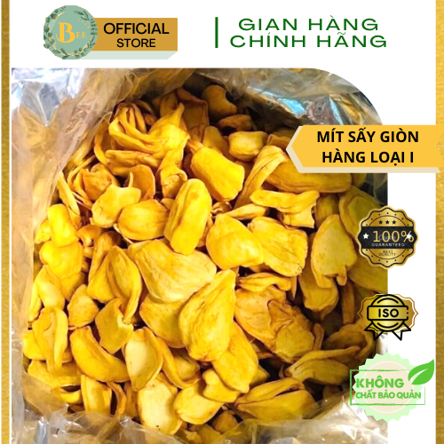 Mít sấy giòn hàng ngon xuất khẩu loại i túi 500gr giòn ngọt tự nhiên - trái cây sấy | đồ ăn vặt - ăn kiêng