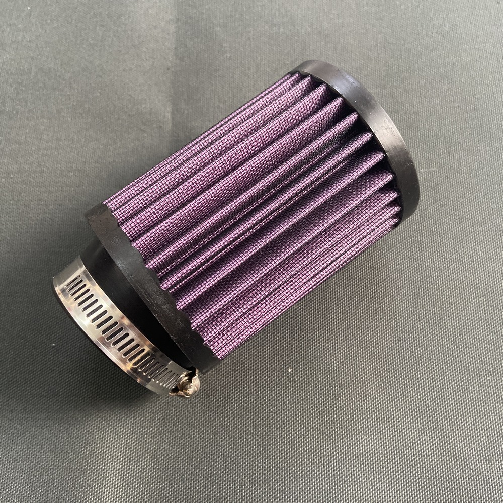 LỌC GIÓ PÔ E TRỤ KN1280 LƯỚI THÉP CO XÉO HỌNG 28 ~ 42 3 PHỐT CAO SU LẮP ĐƯỢC TẤT CẢ CÁC DÒNG XE MÁY, ĐỒ CHƠI XE MÁY GIÁ SỈ