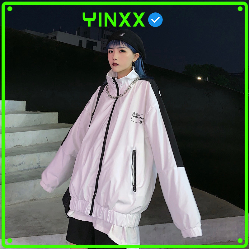 Áo khoác dù Nam Nữ Ulzzang Áo Jacket Unisex form rộng Yinxx AK03