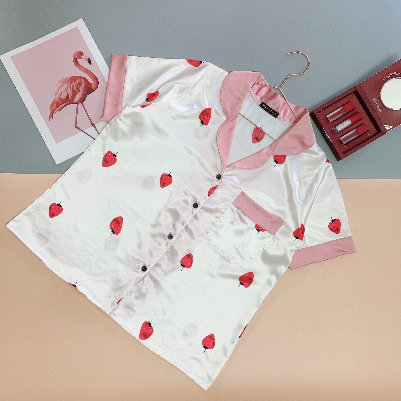 ĐỒ BỘ MẶC Ở NHÀ IN HÌNH HOẠT HÌNH SIÊU CUTE