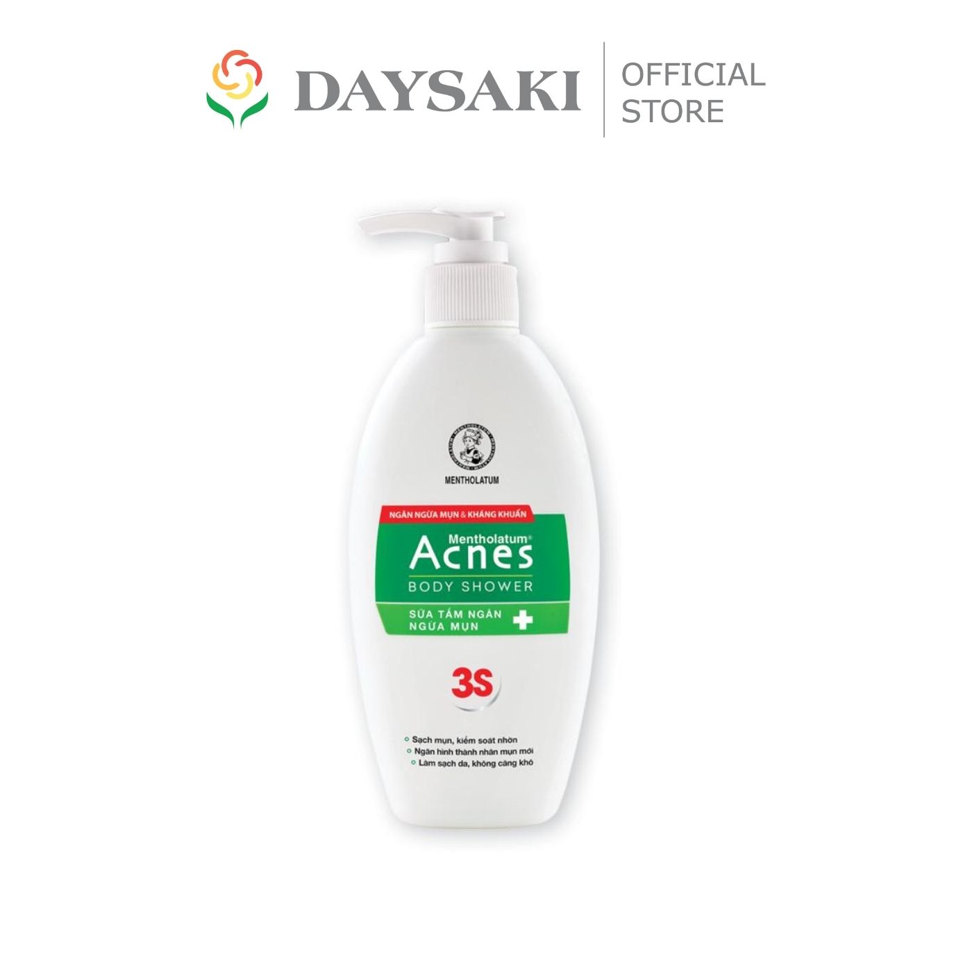 Acnes sữa tắm kiểm soát nhờn, ngăn ngừa & giảm mụn body shower 180g