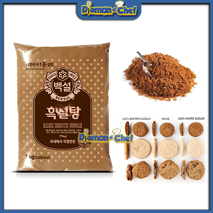 Đường nâu / đường đen hàn quốc beksul gói 1kg