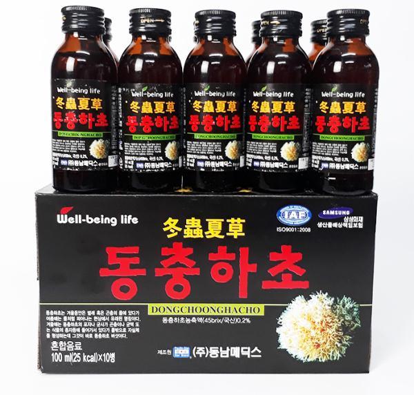 Combo 10 Chai Nước Đông Trùng Hạ Thảo Hàn Quốc 100ml