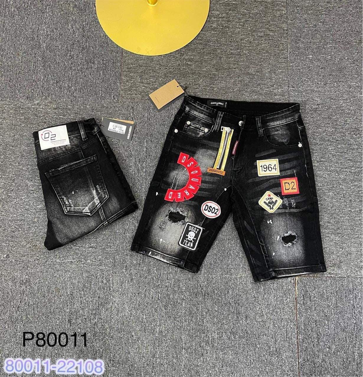 Quần short jean nam chất bò cao cấpcá tính trẻ trung năng độngphong cách hàn quốc