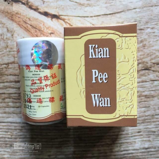 Xịn Kiện Tỳ Khai Vị Bổ Hoàn giúp ăn ngủ ngon tăng cân hàng có tem 30 viên