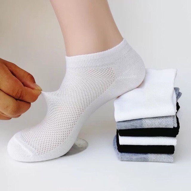 Combo 10 đôi vớ nam cổ ngắn chống hôi chân dành cho dân văn phòng T&T - tất nam cao cổ kháng khuẩn giá rẻ - Hàng Việt Nam xuất khẩu ( Giao mẫu ngẫu nhiên )