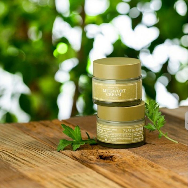 Kem dưỡng làm dịu, thải độc da chiết xuất Ngải Cứu I'm From Mugwort Cream 50g