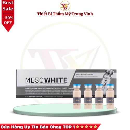 Cấy phấn meso white hàn quốc-giúp da trắng mịn, đều màu cấy phấn hàn quốc