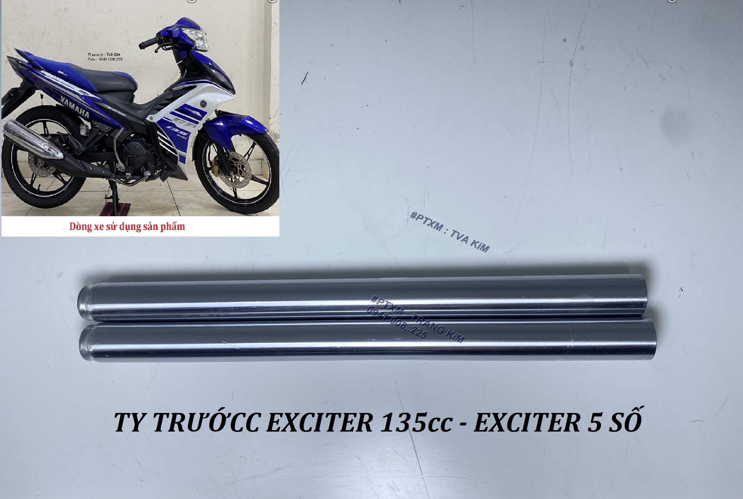 Ty trước exciter 135 135cc ty phuộc trước exciter 5 số 2011 đến 2014