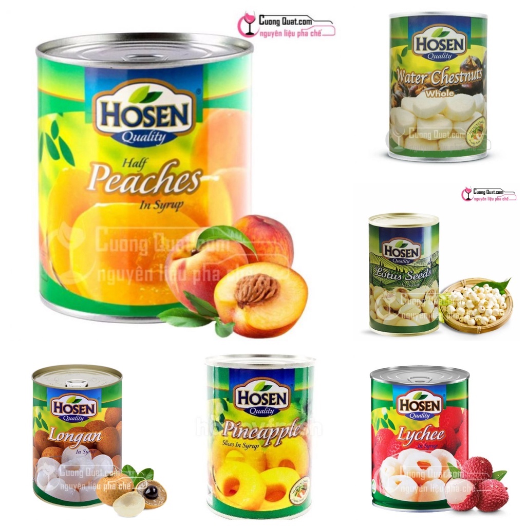 Trái cây đóng lon hosen