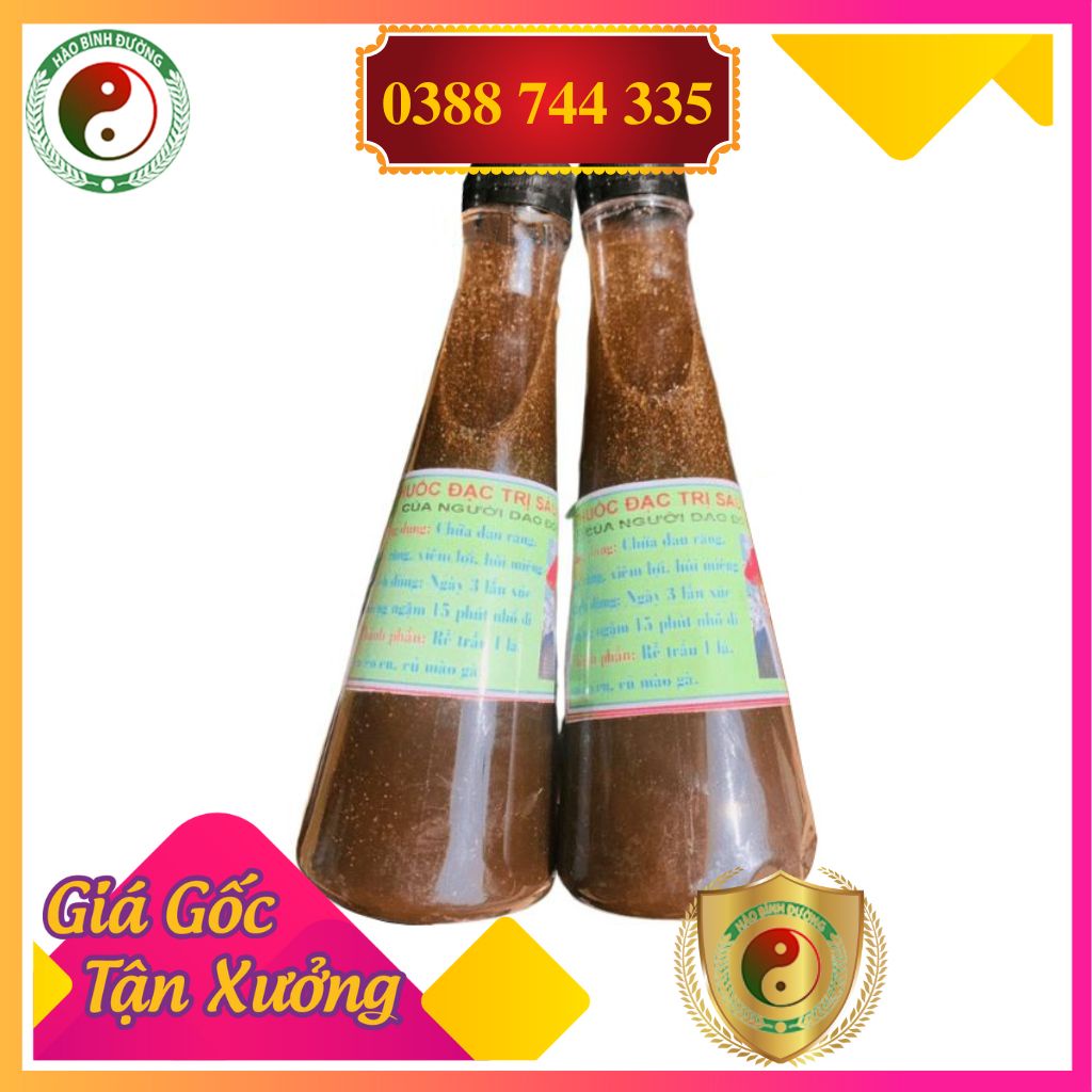 ✅ chai sâu răng người dao đỏ sapa