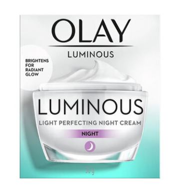 Kem dưỡng ẩm ban đêm olay làm sáng da & mờ thâm nám 50g luminous light perfecting night cream