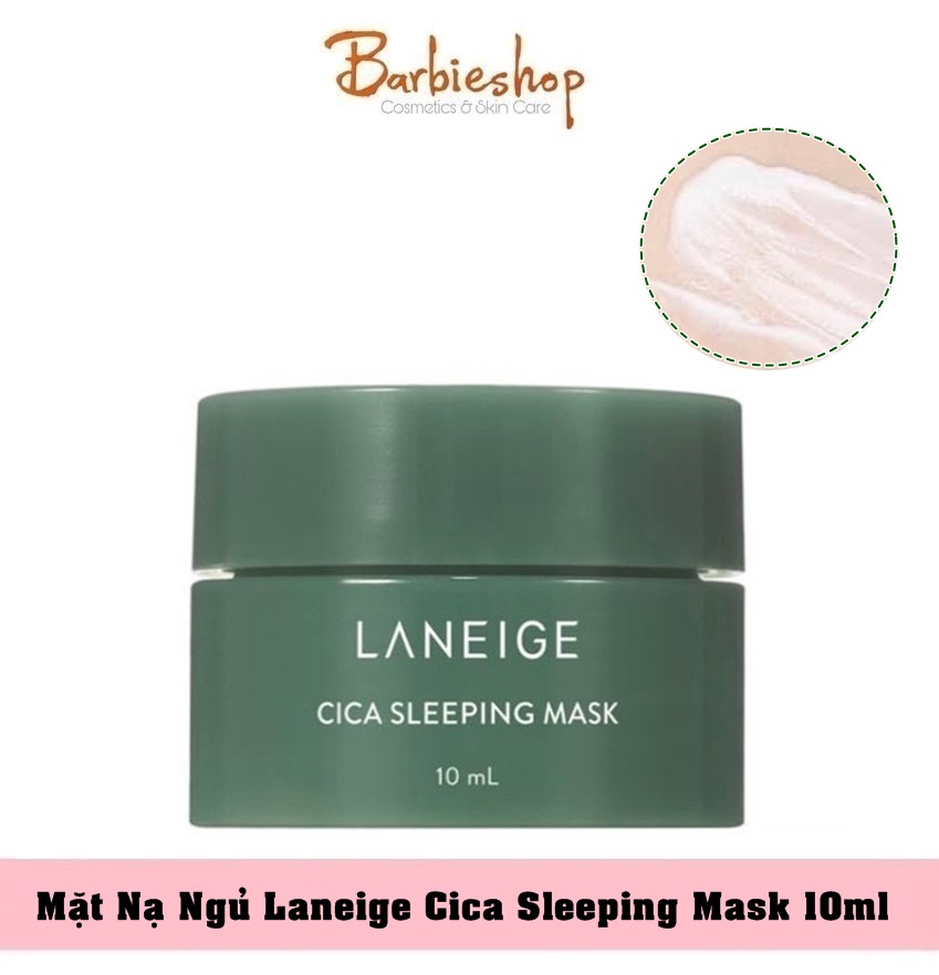 Mặt nạ ngủ laneige cica sleeping mask 10ml date 11/2022