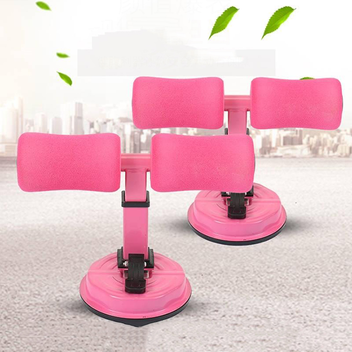 Dụng cụ tập cơ bụng hỗ trợ gập bụng chữ T có đế hít chân không cao cấplàm săn chắc cơ bụng, làm giảm mở bụng, giảm cân đa năng, kích thước 29x18x12cm bst2556