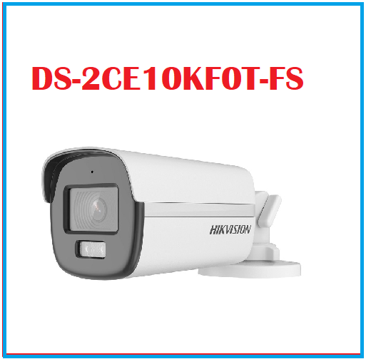Camera hd-tvi 4 in 1 3k colorvu hikvision ds-2ce10kf0t-fs