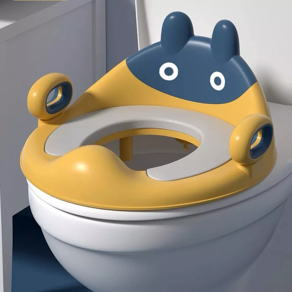 CHỊU LỰC TỐT - BỆ LÓT THU NHỎ BỒN CẦU CÓ TAY VỊN CHO BÉ TẬP ĐI VỆ SINH - BÔ CHO BÉ ĐI VỆ SINH - BÔ LÓT BỒN CẦU THU NHỎ CHO BÉ DỄ DÀNG TỰ ĐI VỆ SINH