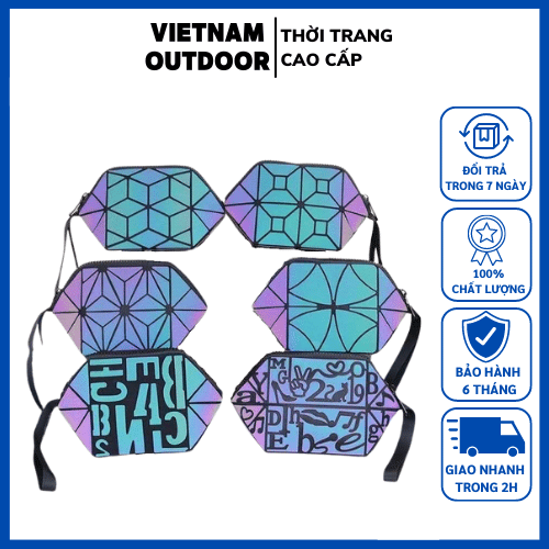 Túi đeo chéo thời trang nữ phản quang