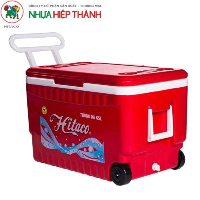 thùng đá 65 lít nhưạ hiệp thành có bánh xe ( loại 1)