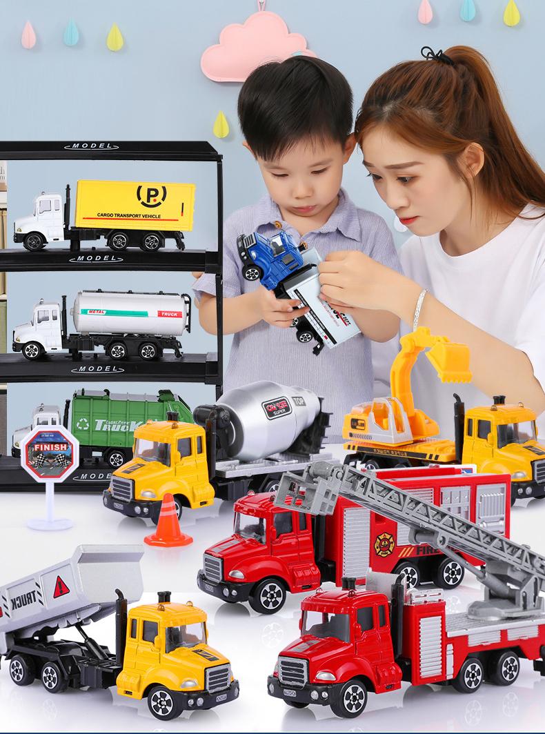 Xe mô hình hợp kim theo chủ đề (4 chủ đề)