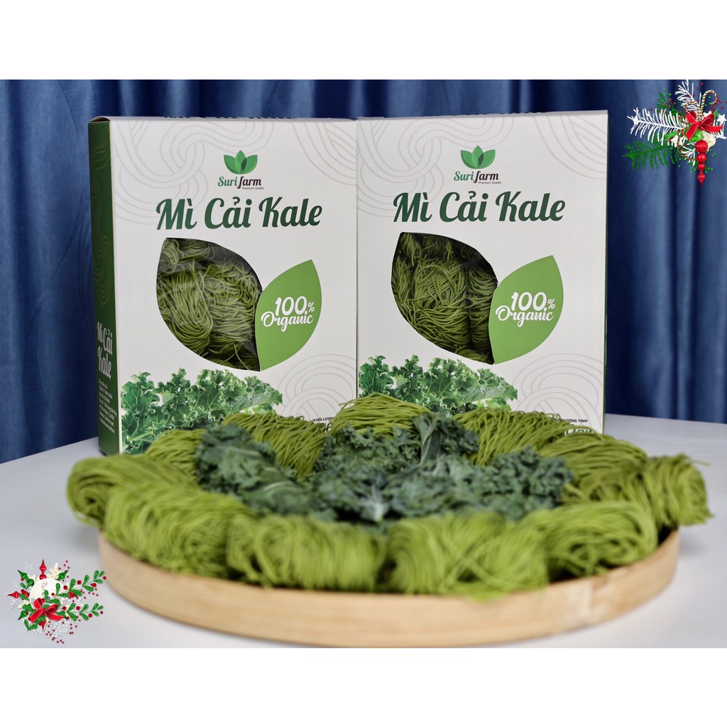 Mì cải kale hữu cơ hộp 400g healthy