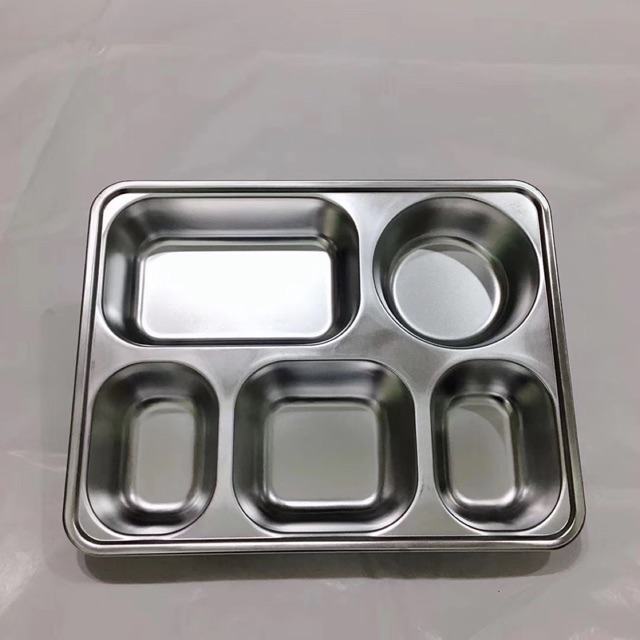 Khây đựng cơm 5 ngăn lớn và nhỏ inox 304 cao cấp