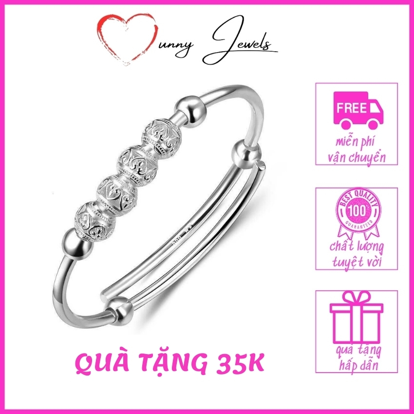 [FREE SHIP + QUÀ 35K ] Vòng Tay nữ charm Bạc S925 Ounny Jewels SP33 lắc Tay charm Bạc  Phong Cách Pandora dễ thương tặng kèm hộp đựng cao cấp