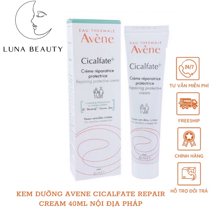 Kem dưỡng Avene Cicalfate Repair Cream 40ml Nội địa Pháp