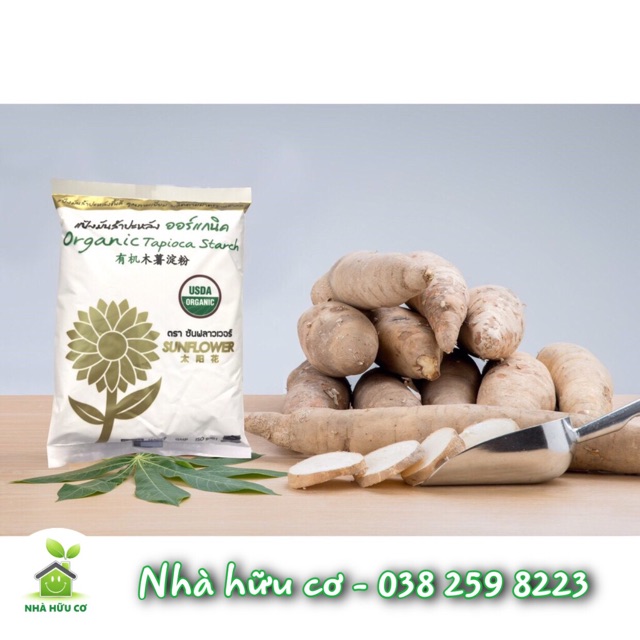 Tinh bột năng hữu cơ ubon 400gr - thái lan - 400gr