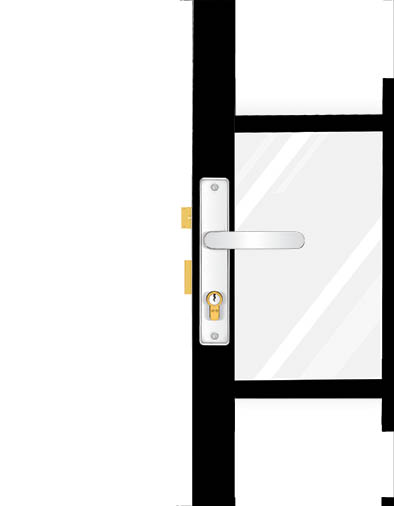 Khóa tay gạt Việt Tiệp 04380