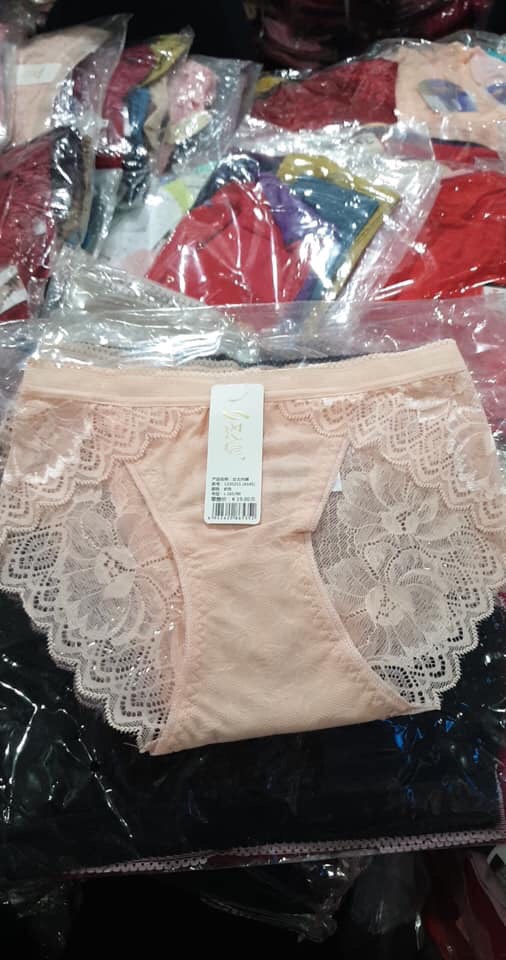 Combo 5 quần lót nữ ren gấm 40-58kg- a145
